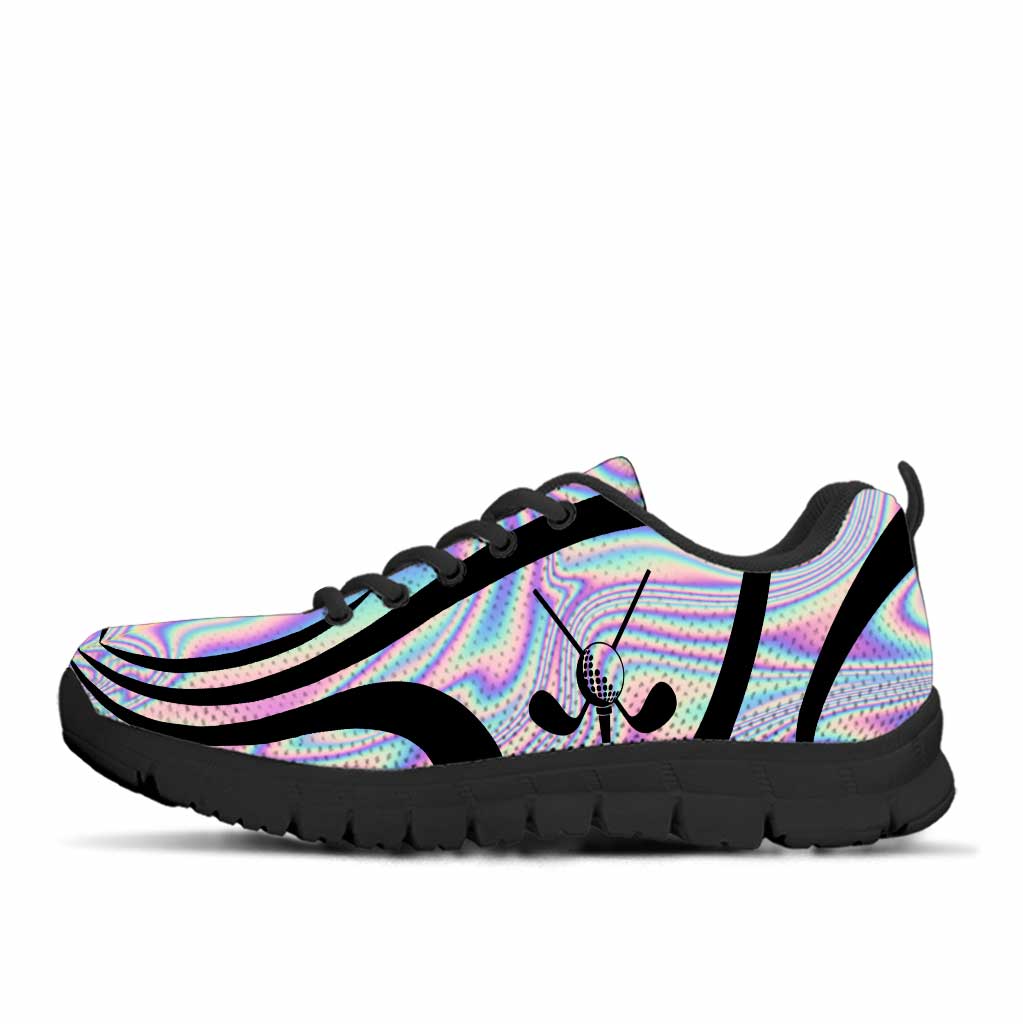 Holographic Shoes, Golf Shoes For Men And Women, Gift For Golf Lovers