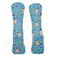 Socks With Faces, Fun Socks For Men, Christmas Golf Gift, Golf Gift For Dad