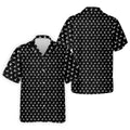Funny Stick Figure Black And White Men's Golf Polo Shirt, Funny Position Golf Polo, Fun Men Golf Shirts