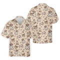 Coquette Halloween Cowboy Ghost Fun Golf Shirts For Men, Polo Shirts For Men, Golfing Apparel