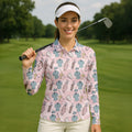 Pattern Golf Shirt, Ladies Sleeveless Golf Shirts, Ladies Golf Shirts, Matching Golf Shirts, Golf Equipment