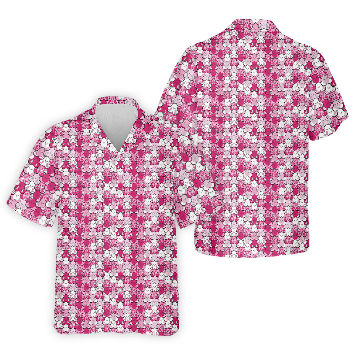 Breast Cancer Golf Shirt, Golf Tops For Men, Men's Golf Polo, Breast Cancer Awareness Shirt