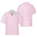 Pink Ribbon Breast Cancer Men Golf Shirt, Breast Cancer Awareness Shirt, Golf Gifts For Men