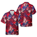 Tropical Sunset Mens Golf Polo Shirt, Mens Goft Shirt, Christmas Golf Gift