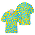Funny Yellow Duck Men's Golf Polo Shirt, Fun Golf Polo Shirt, Men Fun Golf Shirts, Golf Gift For Him