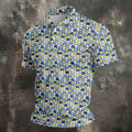 Funny Beer Pretzel Cleavage Pattern Golf Polo Shirt, Mens Golf Polo, Printed Golf Shirts