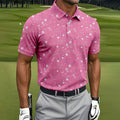 Save Second Base Fight Breast Cancer Polo Shirt, Polo Shirts For Men, Printed Golf Shirts