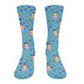 Socks With Faces, Fun Socks For Men, Christmas Golf Gift, Golf Gift For Dad
