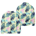 Tropical Palm Leaves Golf Tops For Men, Mens Golf Polo Shirts, Unique Gift For Golfer, Golfing Apparel