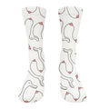 Funny Goose Graphic Golf Socks, Fun Pet Socks, Golf Socks For Men, Golf Gifts For Dad