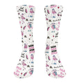 Par Then Bar Flamingo Men Golf Socks, Best Socks For Men, Fun Socks, Christmas Golf Gift