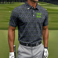 Foolish Mortals Haunted Halloween Polo Shirt, Printed Golf Shirts, Golf Apparel For Men
