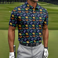 Video Game Controller Hawaiian Golf Shirt, Men's Golf Shirt, Polo Shirts For Men