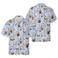 Custom Face Pet Golf Shirt, Custom Shirt Dog Face, Funny Golf Polo Shirt, Dad Golf Gift