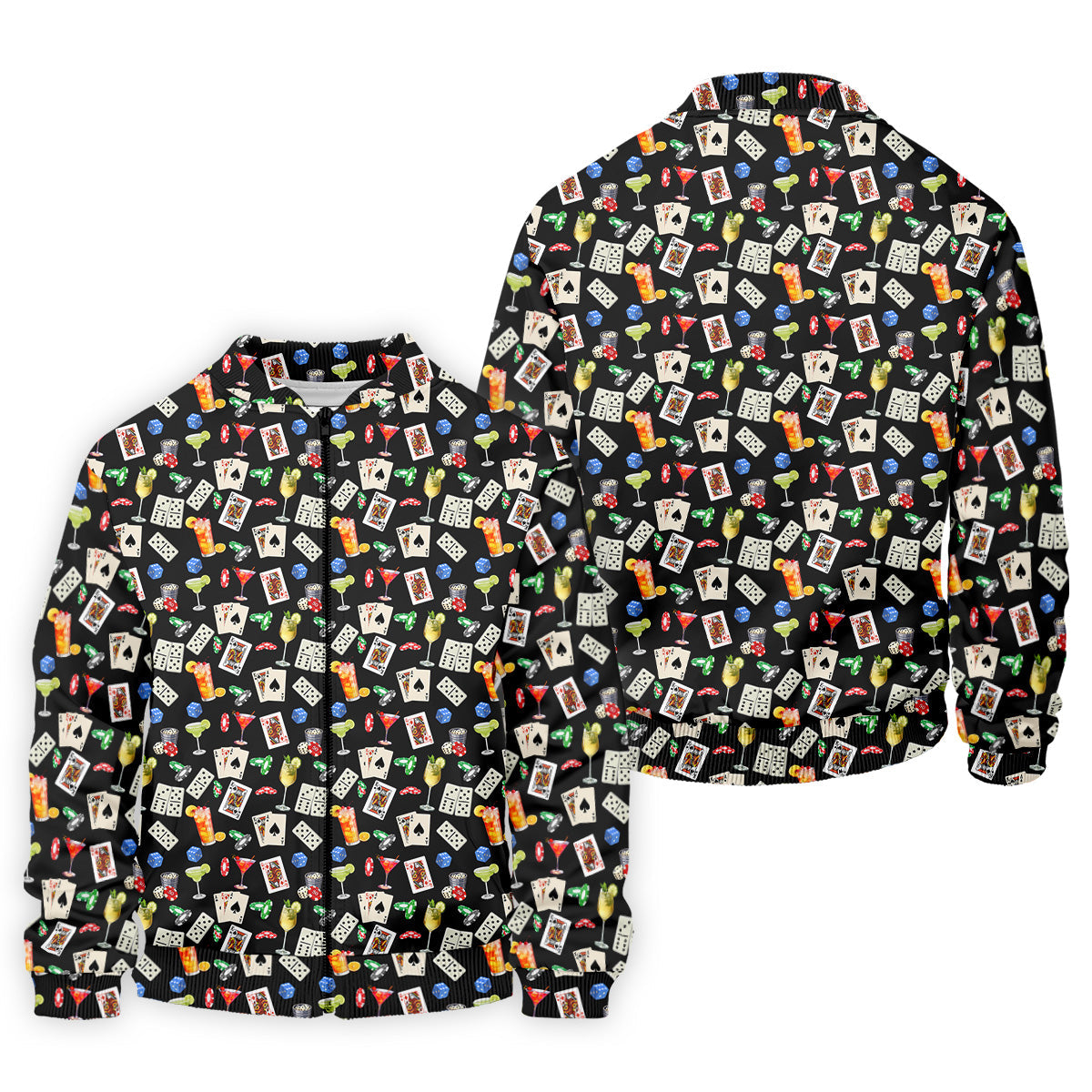 Slot Machine Lucky Shirt, Fun Men's Golf Polos, Hawaiian Golf Shirts, Golfing Apparel