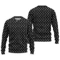 Funny Stick Figure Black And White Men's Golf Polo Shirt, Funny Position Golf Polo, Fun Men Golf Shirts