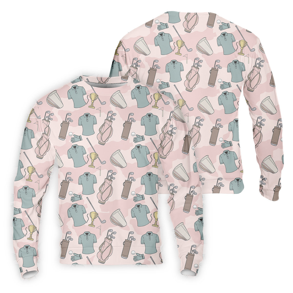 Pattern Golf Shirt, Long Sleeve Golf Shirts, Golf Gift Ideas For Him, Matching Golf Shirts, Golf Shirts For Men