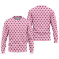 Funny Middle Finger Pink Men's Golf Shirt, Breast Cancer Golf Shirt, Fun Golf Shirts For Men