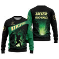 Bigfoot Custom Mens Golf Polo Shirt,  Golf Gifts For Dad