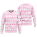 Pink Ribbon Breast Cancer Men Golf Shirt, Breast Cancer Awareness Shirt, Golf Gifts For Men