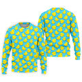 Funny Yellow Duck Men's Golf Polo Shirt, Fun Golf Polo Shirt, Men Fun Golf Shirts, Golf Gift For Him