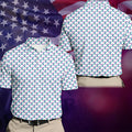 Suicide Awareness Feather Ribbon Pattern Mens Golf Polo, Golf Shirts For Men