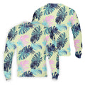 Tropical Palm Leaves Golf Tops For Men, Mens Golf Polo Shirts, Unique Gift For Golfer, Golfing Apparel