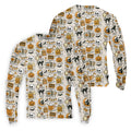 Spooky Witches, Spooky Cat, Cute Halloween T-Shirts, Mens Golf Polo Shirts, Golfing Apparel