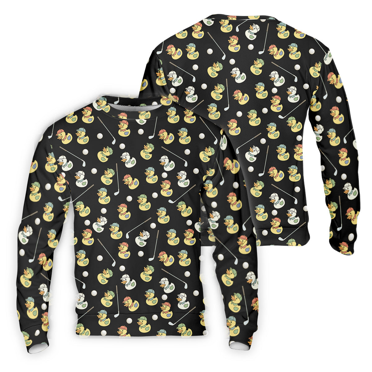 Rubber Duck Golf Polo Shirt, Golf Tops For Men, Hawaiian Golf Shirts, Golfing Apparel