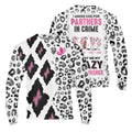 I Asked God For Partners In Crime He Sent Me My Crazy Golfing Friends Leopard Print Golf Shirt, Fun Womens Golf Shirts