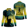 Not All Who Wander Are Lost Bigfoot Women's Golf Polo Shirt, Funny Golf Shirt, Fun Golf Shirt For Women