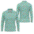 Neon Middle Finger Fun Men's Golf Polos, Fun Golf Shirts For Men, Cool Golf Gifts, Polo For Men
