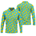 Funny Yellow Duck Men's Golf Polo Shirt, Fun Golf Polo Shirt, Men Fun Golf Shirts, Golf Gift For Him