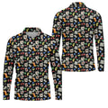 Slot Machine Lucky Shirt, Fun Men's Golf Polos, Hawaiian Golf Shirts, Golfing Apparel