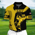 Custom Polo Golf Shirt, Golf Polos For Men, Gifts For Golf Lover