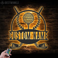 Custom Golfing Metal Sign, Golf Gift For Men, Gift For Golf Lovers, Golf Decor