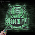 Custom Golfing Metal Sign, Golf Gift For Men, Gift For Golf Lovers, Golf Decor