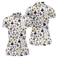 Goose Halloween Golf Shirt, Patterned Golf Polos, Ladies Sleeveless Golf Shirts, Ladies Golf Shirts