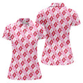 Pink Women Golf Shirt, Breast Cancer Golf Shirt, Breast Cancer Awareness Shirts, Ladies Golf Shirt