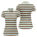 Striped Golf Polo, Women's Long Sleeve Golf Shirts, Cool Golf Gifts, Ladies Golf Shirts, Golfing Apparel