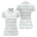 Golf Tee Women Golf Shirt, Breast Cancer Golf Shirt, Breast Cancer Awareness Shirts, Ladies Golf Shirt