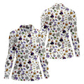 Goose Halloween Golf Shirt, Patterned Golf Polos, Ladies Sleeveless Golf Shirts, Ladies Golf Shirts