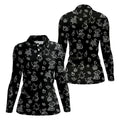 Goose Halloween, Doodle Pattern, Black Golf Polo, Sleeveless Womens Golf Shirts, Ladies Golf Shirts