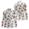 Halloween Summer, Fun Golf Polos, Sleeveless Womens Golf Shirts, Ladies Golf Shirts