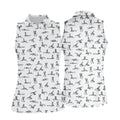 White Funny Skeleton Adult Position Golf Shirt, Halloween Gift Idea, Ladies Golf Shirts