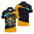 Royal Spirit Custom Golf Polo Shirt, Golfing Apparel, Golf Gift For Men