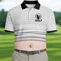 It's Not A Dad Bod It's A Father Figure Men's Funny Golf Shirts, Father's Day Golf Gift