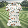 White Golf Shirt, Fun Golf Shirt, Matching Golf Shirts, Funny Golf Shirts Women, Ladies Golf Shirts