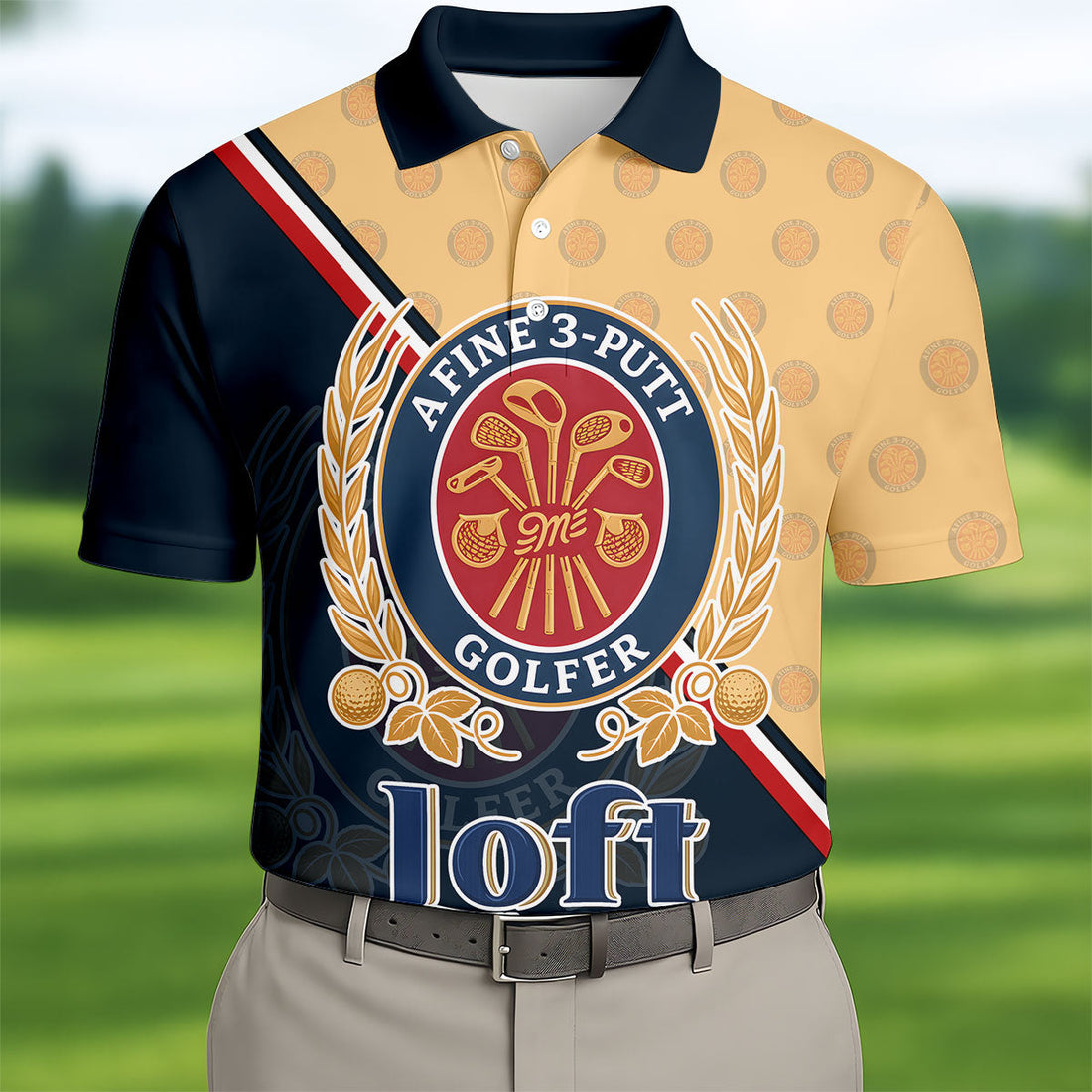 A Fine 3 Putt Golfer Beer Golf Shirt, Funny Golf Shirt, Hawaiian Golf Shirt, Long Sleeve Polo Shirts