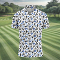 Funny Dirty Adult My Favorite Thing To Do Is You Fun Men's Golf Polos, Men's Golf Polo, Golf Gift For Men